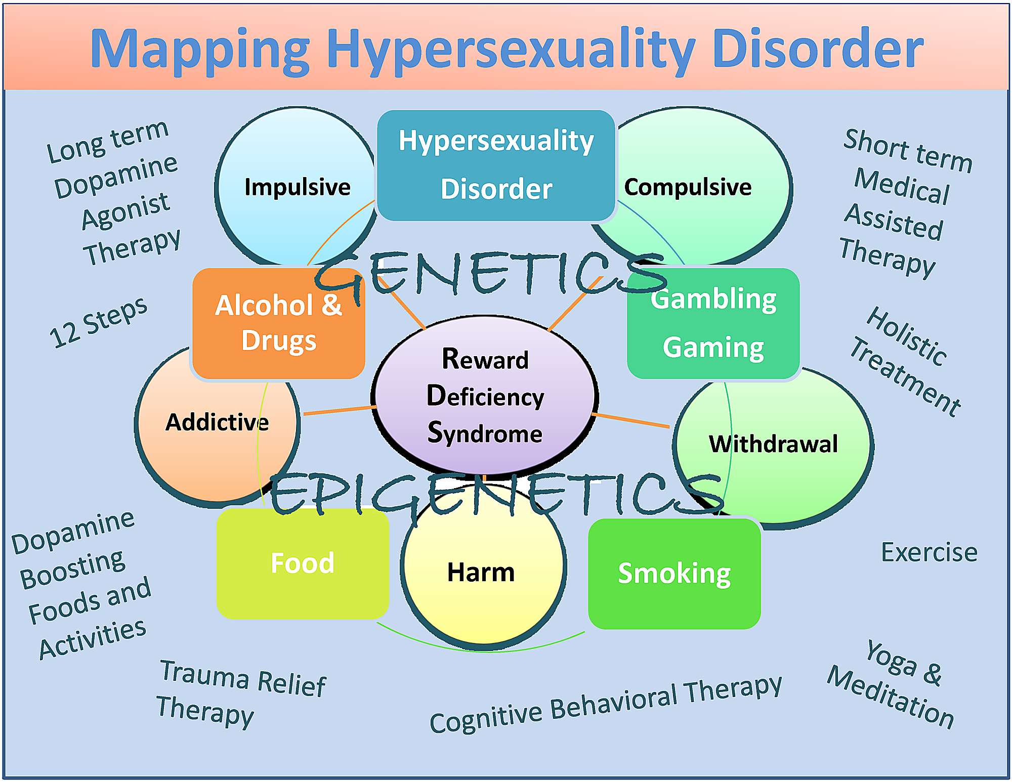 Hyperseksualiteit Verslaving en Ontwenning Fenomenologie, Neurogenetica en Epigenetica (2015) afbeelding