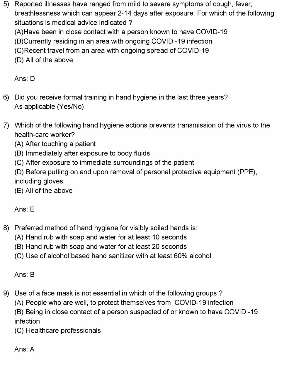 Cureus Covid 19 Awareness Among Healthcare Students And Professionals In Mumbai Metropolitan Region A Questionnaire Based Survey