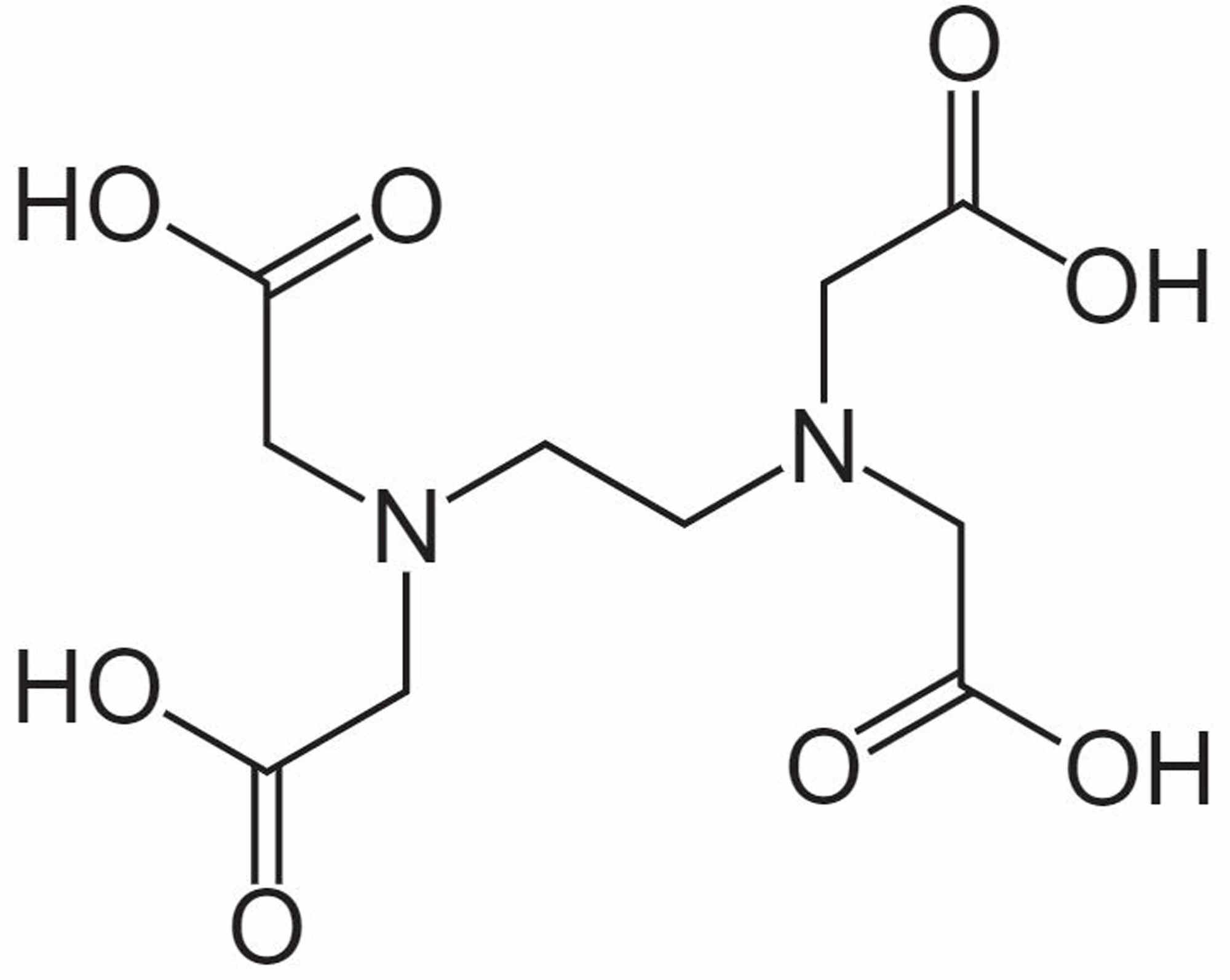 Edta Chemical Structure