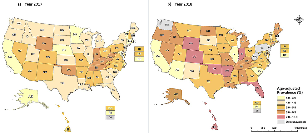 Cureus A Comparative Analysis of E cigarette Users and State