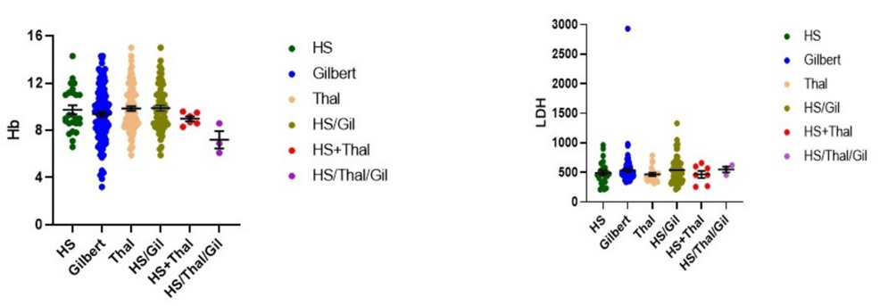 Facteurs confondants dans le diagnostic de la sphérocytose héréditaire et de la formation de calculs biliaires dans les troubles hémolytiques associés dans un centre de soins tertiaires du nord de l’Inde