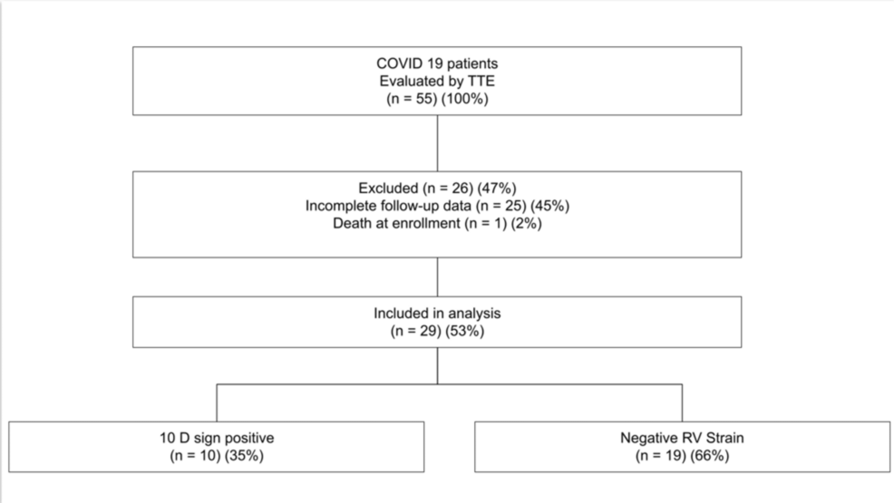 Réévaluation de la valeur pronostique de l’échocardiographie au point d’intervention chez les patients atteints de COVID-19 : cœur droit, signal erroné ?