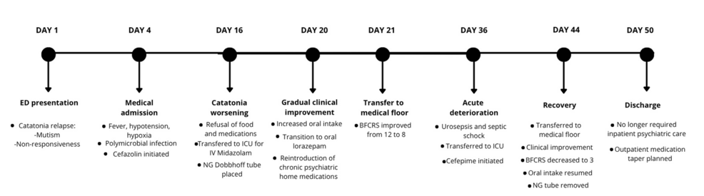 Recurrent Catatonia Triggered by UTI and Medical Comorbidities: Case Report