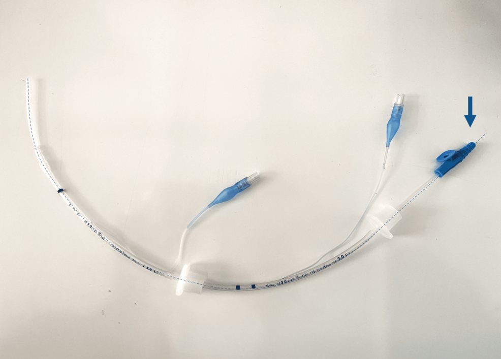 Assembly-of-Fiberoptic-Guided-Intubation-Using-Two-Endotracheal-Tubes