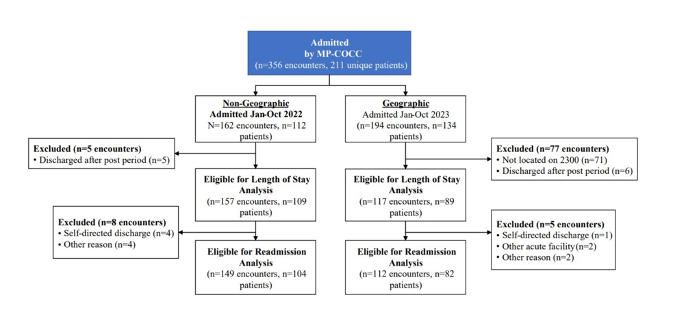 Geographic Rounding on Young Adults With Childhood-Onset Chronic Conditions: A Mixed Methods Retrospective Observational Cohort Study