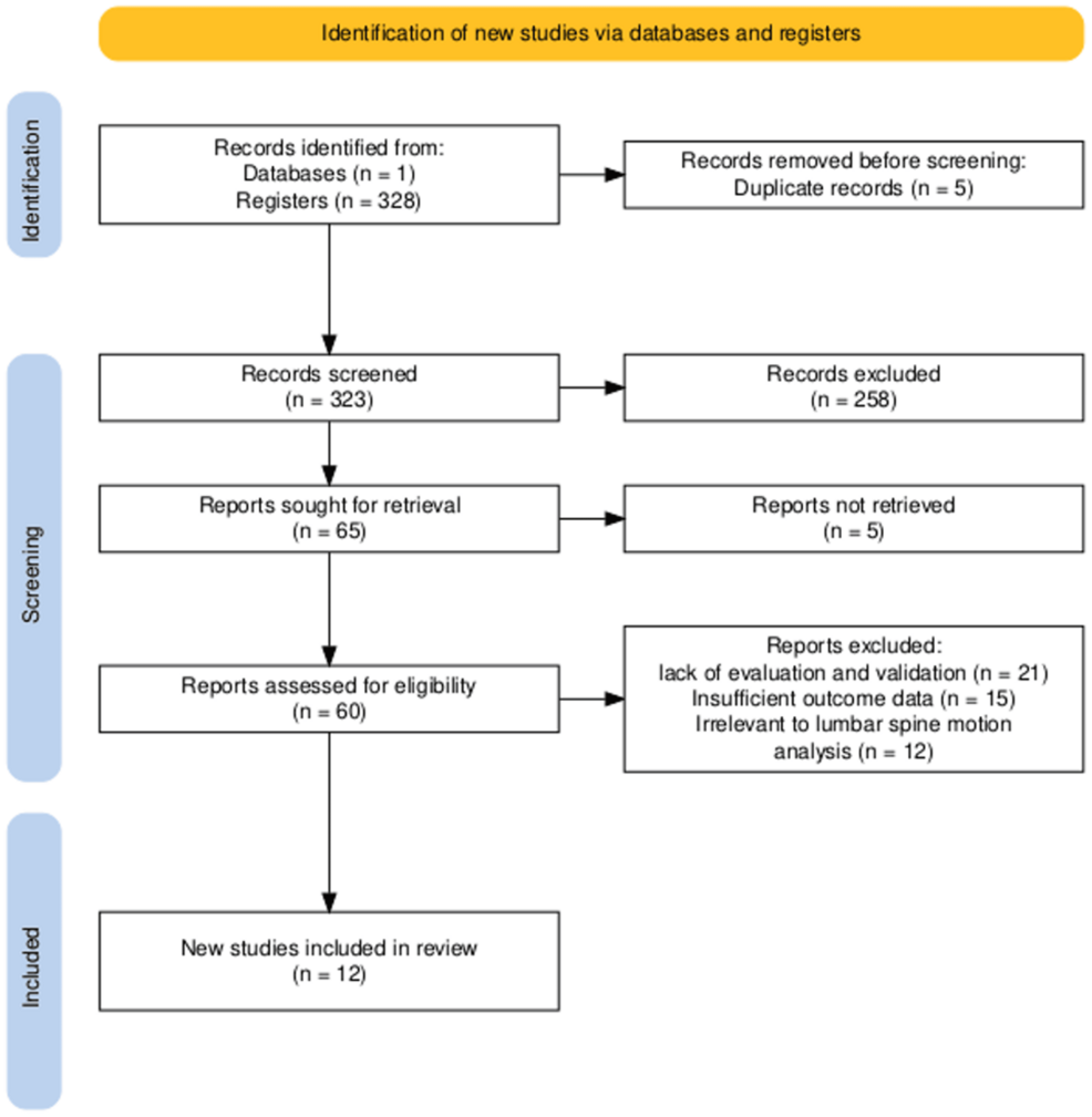 Lumbar Spine Motion Analysis: A Systematic Review of Segmental and Global Range of Motion