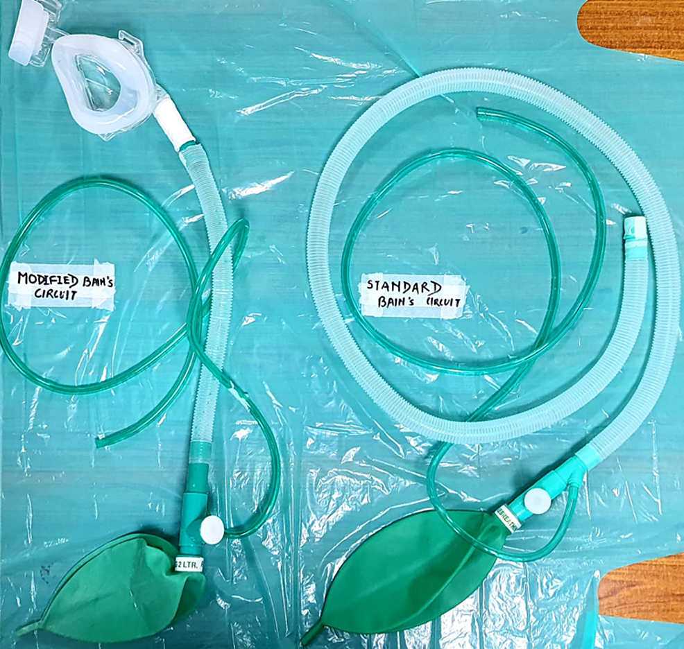 Cureus Modified Bain's Circuit as an Alternate to Noninvasive