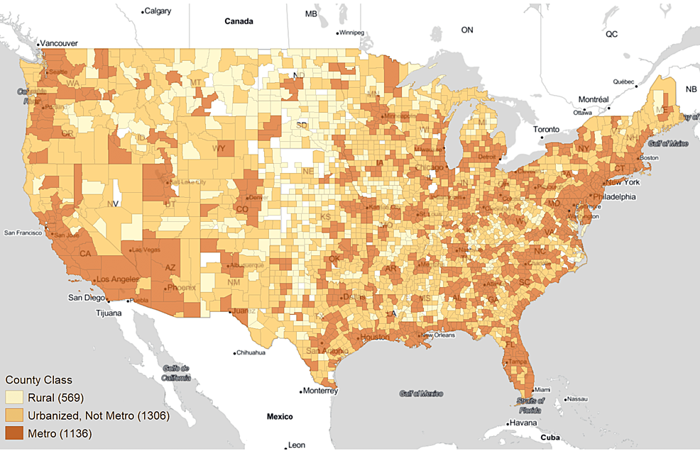 Categorical-choropleth-map-of-rural,-urbanized,-and-metro-counties