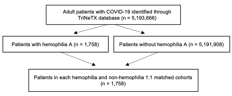 Cureus | Outcomes of COVID-19 in Adult Males With Hemophilia A: A