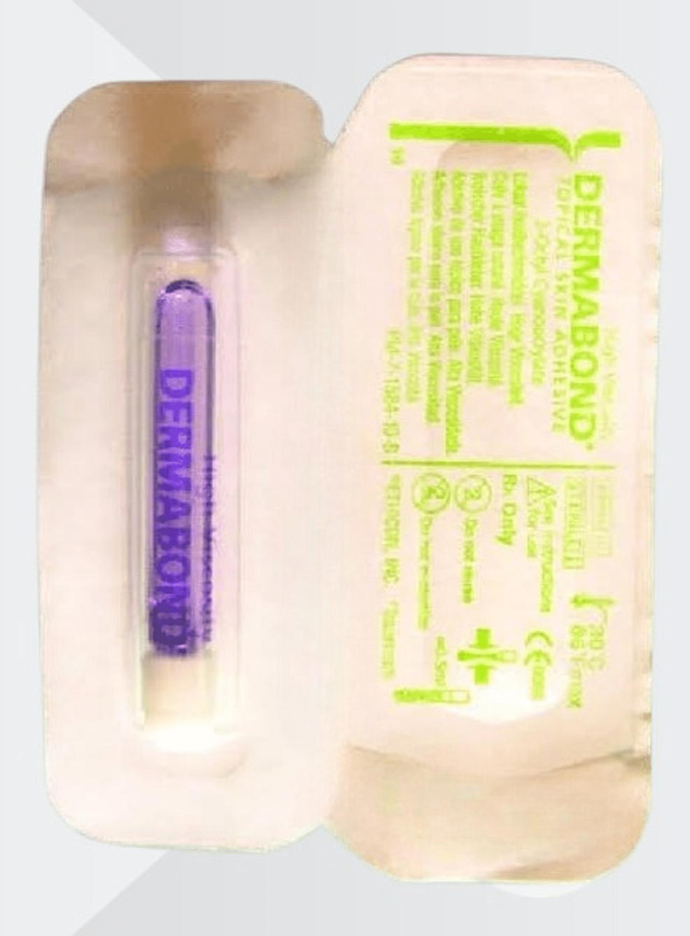 2-Octyl Cyanoacrylate (Dermabond) Wound Adhesives: Product, Design