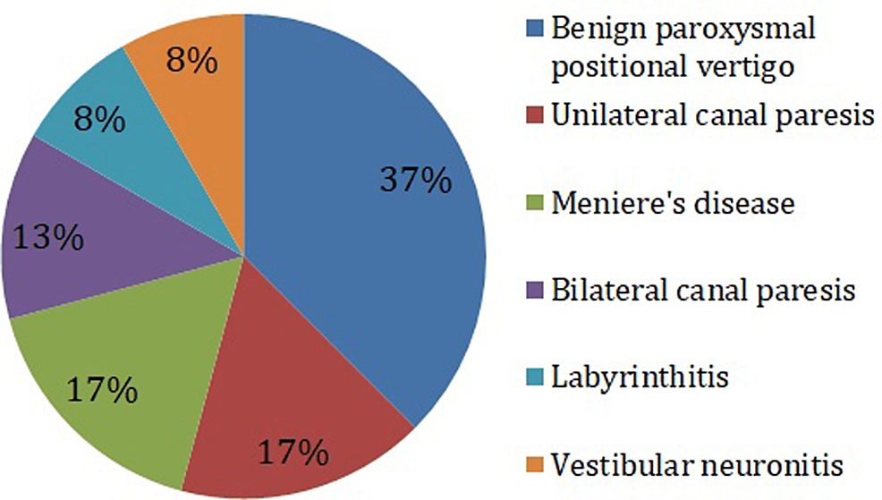 Evaluation of Types of Vertigo With Electronystagmography An