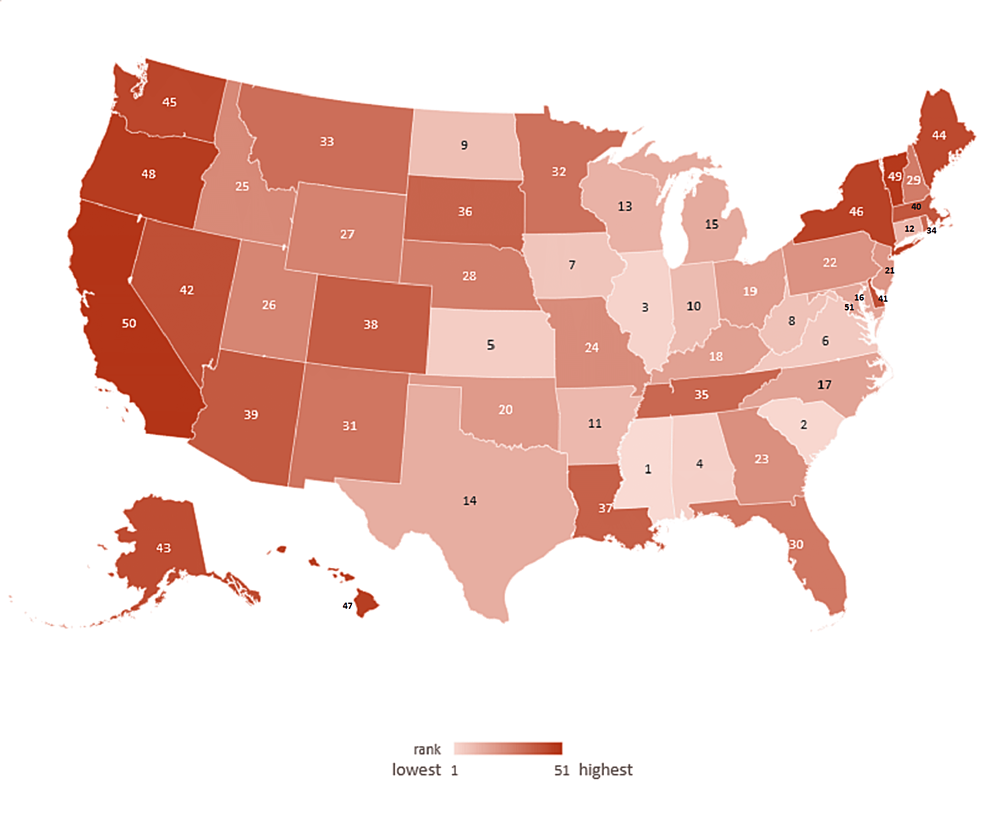 Cureus The Cost of Living Index as a Primary Driver of Homelessness