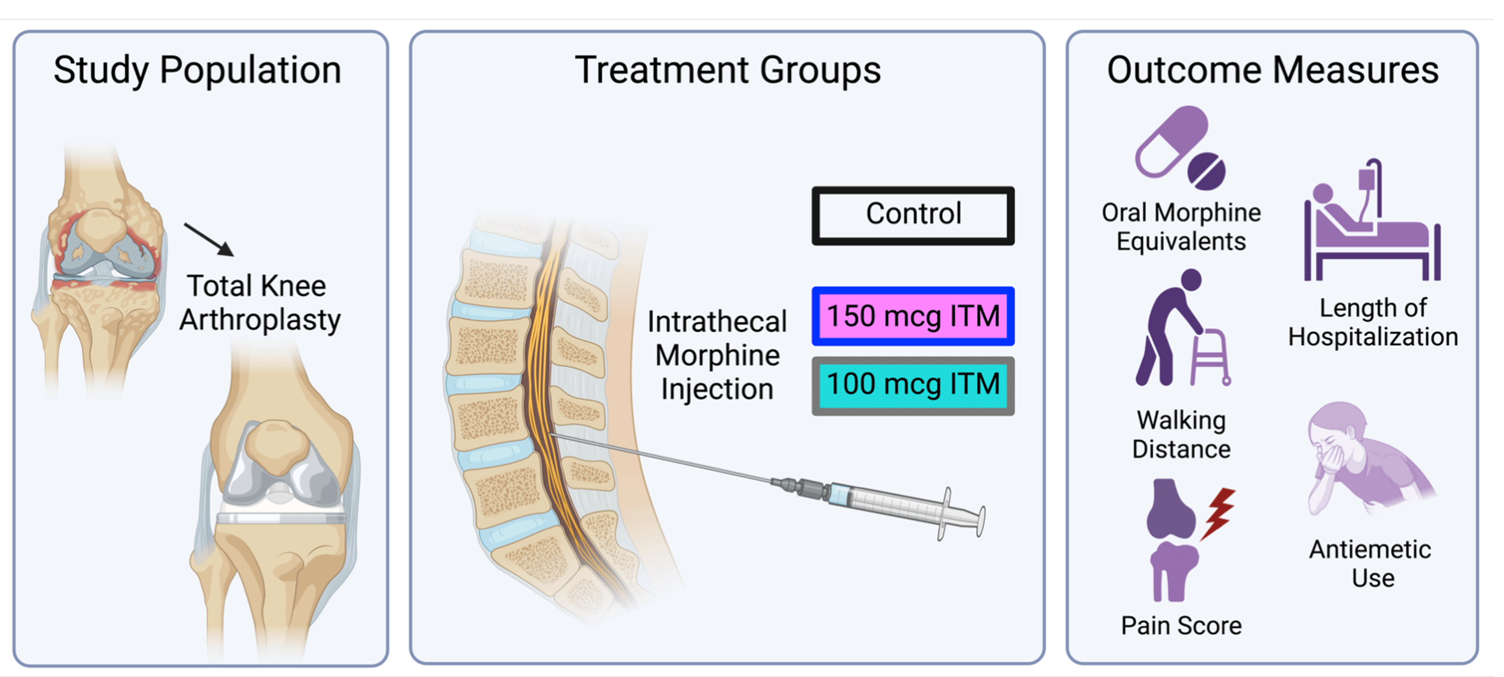 Cureus The Dose Comparison of Intrathecal Morphine for Postoperative