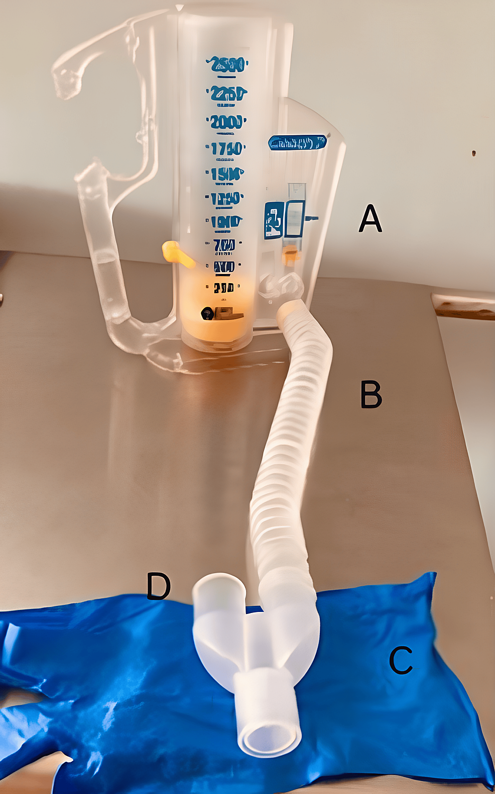 Impact of VolumeOriented Incentive Spirometry on Lung Volume and Peak