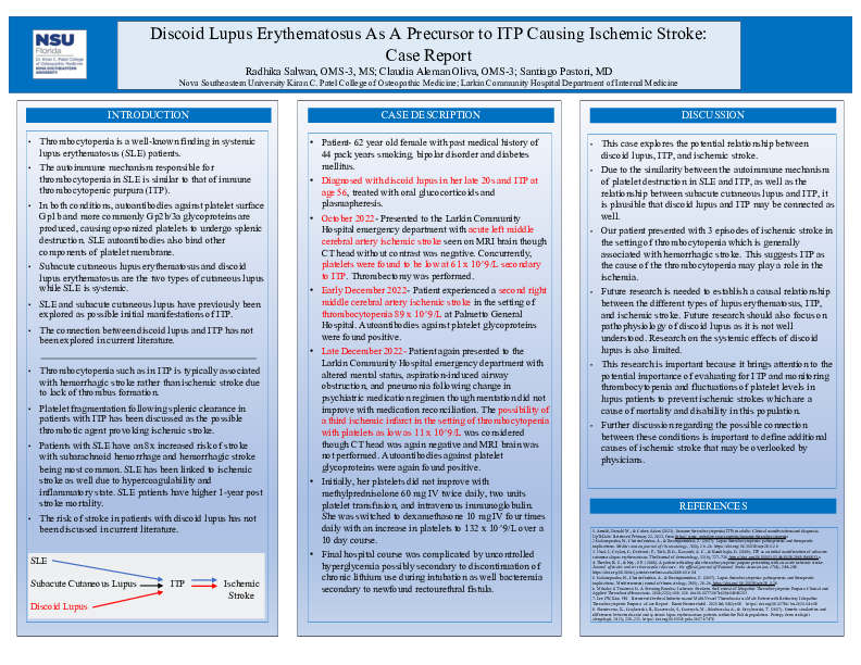 Cureus | Discoid Lupus Erythematosus As a Precursor to ITP Causing ...